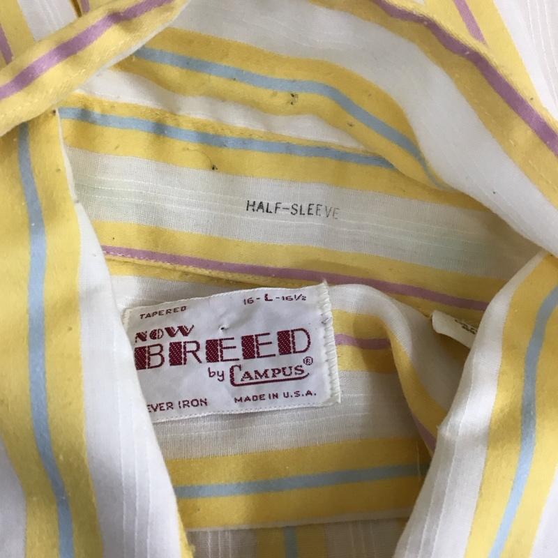古着 USED シャツ、ブラウス 半袖 70s　CAMPUS L ストライプ マルチカラー / マルチカラー /  メンズ USED 古着 中古 10117465
