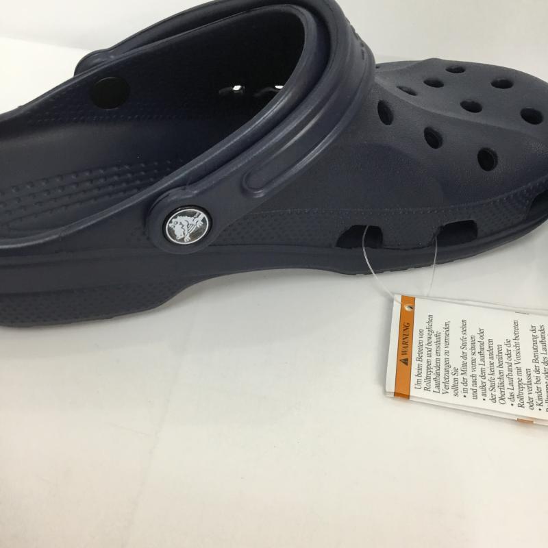 クロックス crocs サンダル サンダル 10126-410 baya バヤ 23.0cm 無地 紺 / ネイビー /  レディース USED 古着 中古 10117291