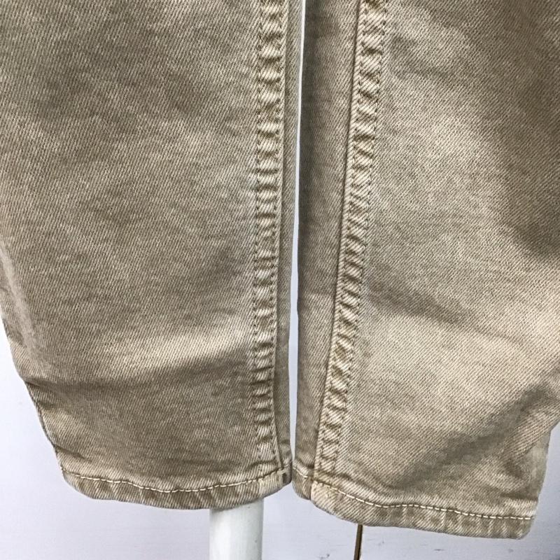 ザラ ZARA パンツ デニム、ジーンズ デニムパンツ スリムパンツ ストレッチパンツ ジーンズ 34インチ 無地 茶 / ブラウン /  レディース USED 古着 中古 10122497
