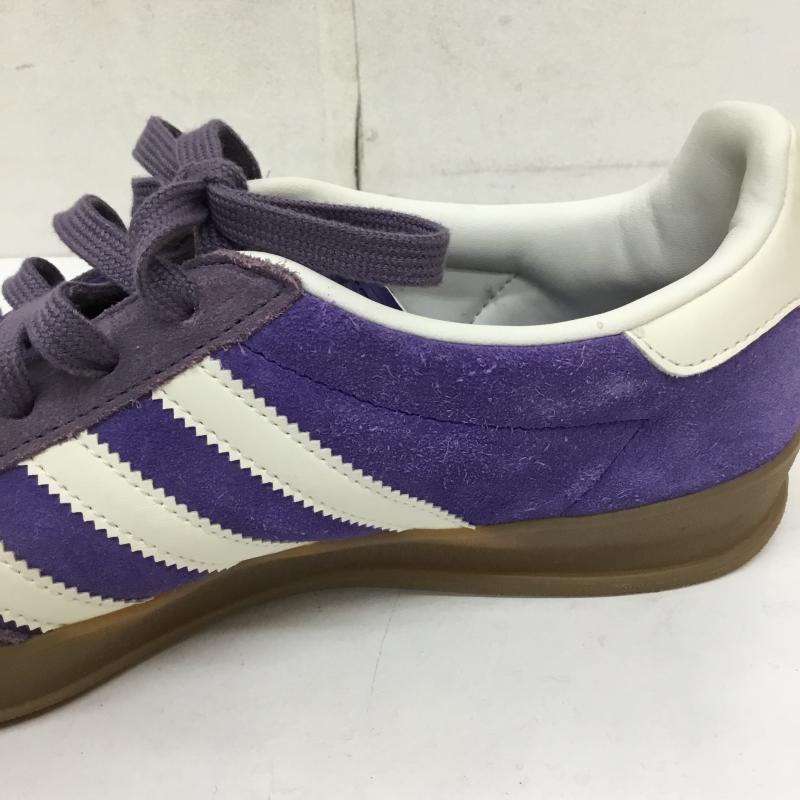 アディダス adidas スニーカー スニーカー GAZELL INDOOR IF9645 26.0cm ロゴ、文字 紫 / パープル / X 白 / ホワイト /  メンズ USED 古着 中古 10136073