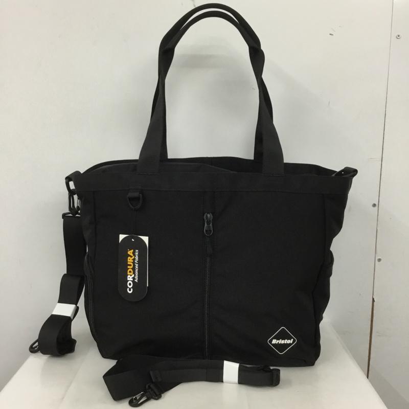 エフシーレアルブリストル F.C.Real Bristol トートバッグ トートバッグ FCRB-240108 TOUR TOTE BAG ショルダー 2WAY タグ付き ロゴ、文字 黒 / ブラック /  メンズ USED 古着 中古 10143934