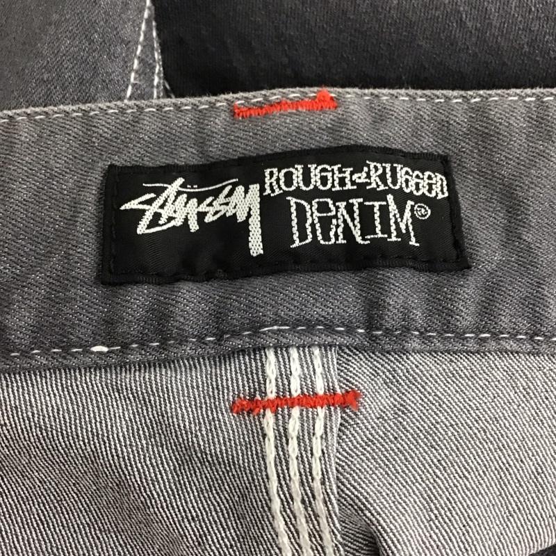 ステューシー STUSSY パンツ デニム、ジーンズ カーゴパンツ カジュアルパンツ スリムパンツ ワークパンツ ミリタリーパンツ 32インチ 無地 灰 / グレー /  メンズ USED 古着 中古 10117114