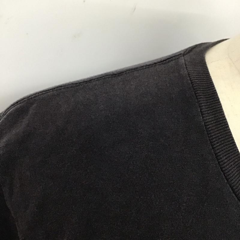 ステューシー STUSSY Tシャツ 半袖 半袖カットソー プリントTシャツ クルーネックカットソー M プリント 黒 / ブラック /  メンズ USED 古着 中古 10125053