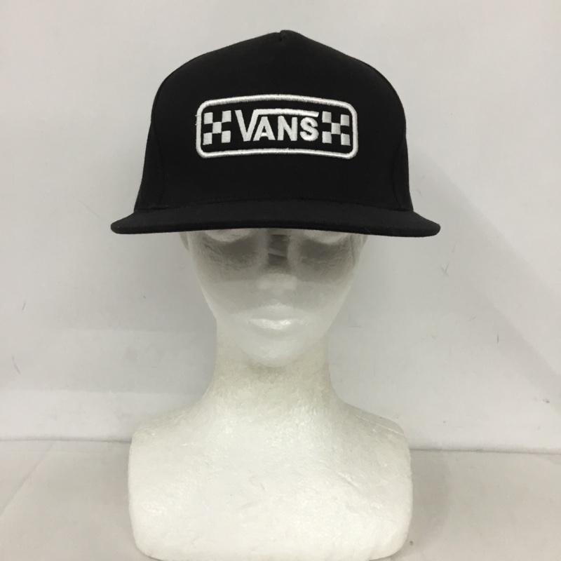 スタンダード カリフォルニア STANDARD CALIFORNIA 帽子 キャップ VANS Checker Logo Twill Cap VANS-17AW-CAP ロゴ、文字 黒 / ブラック /  メンズ USED 古着 中古 10130418