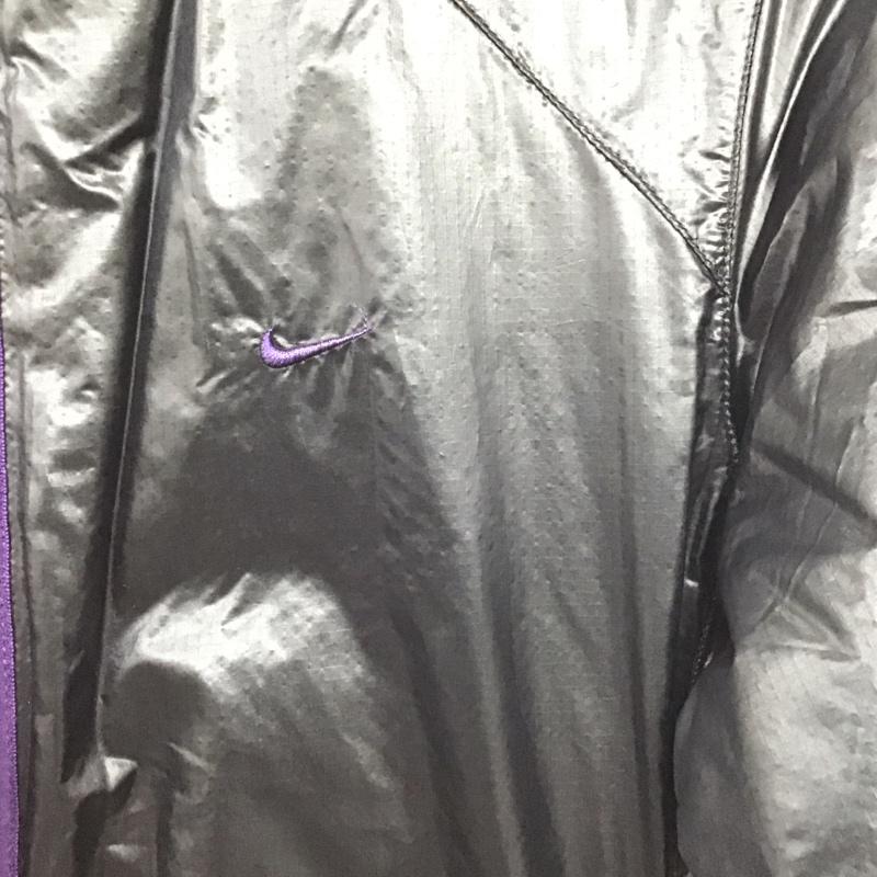 ナイキ NIKE ジャケット、上着 ジャンパー、ブルゾン リバーシブル M 無地 黒 / ブラック / X 紫 / パープル /  レディース USED 古着 中古 10147839