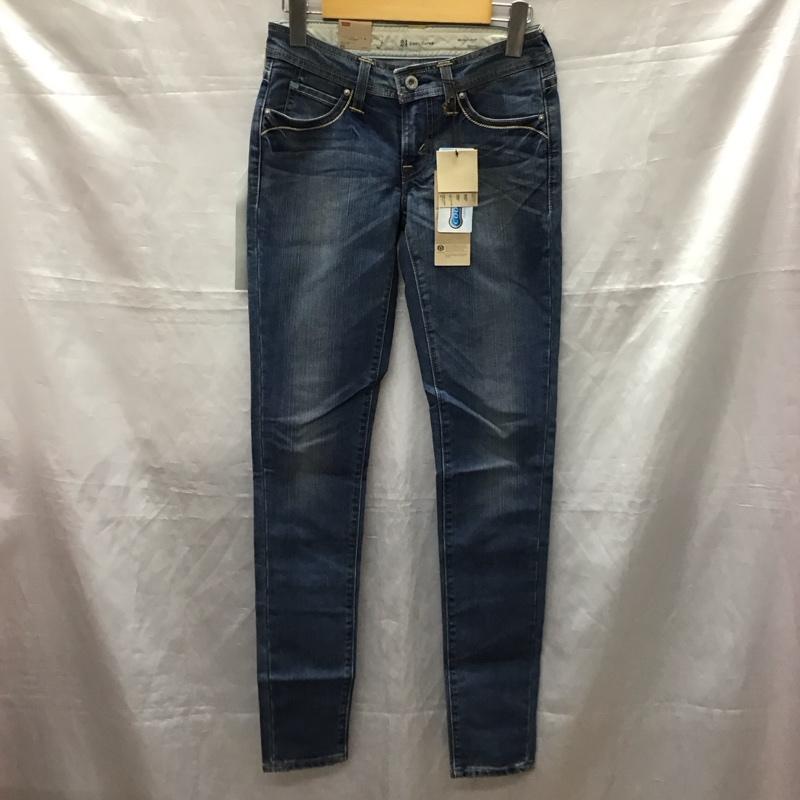 リーバイス Levi s パンツ デニム、ジーンズ W24/61cm Demi Curve 無地 水色 / ライトブルー /  レディース USED 古着 中古 10121959