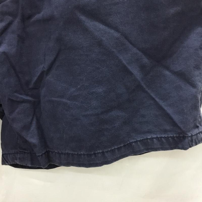 ヘルムートラング HELMUT LANG パンツ ショートパンツ ショートパンツ ハーフパンツ カジュアルパンツ 46 無地 紺 / ネイビー /  メンズ USED 古着 中古 10113328