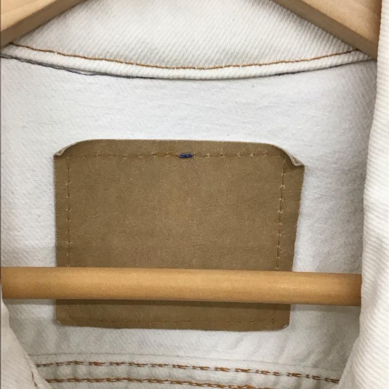 リーバイス Levi s ジャケット、上着 ジャケット、ブレザー デニムジャケット Gジャン 40 無地 白 / ホワイト /  メンズ USED 古着 中古 10134527