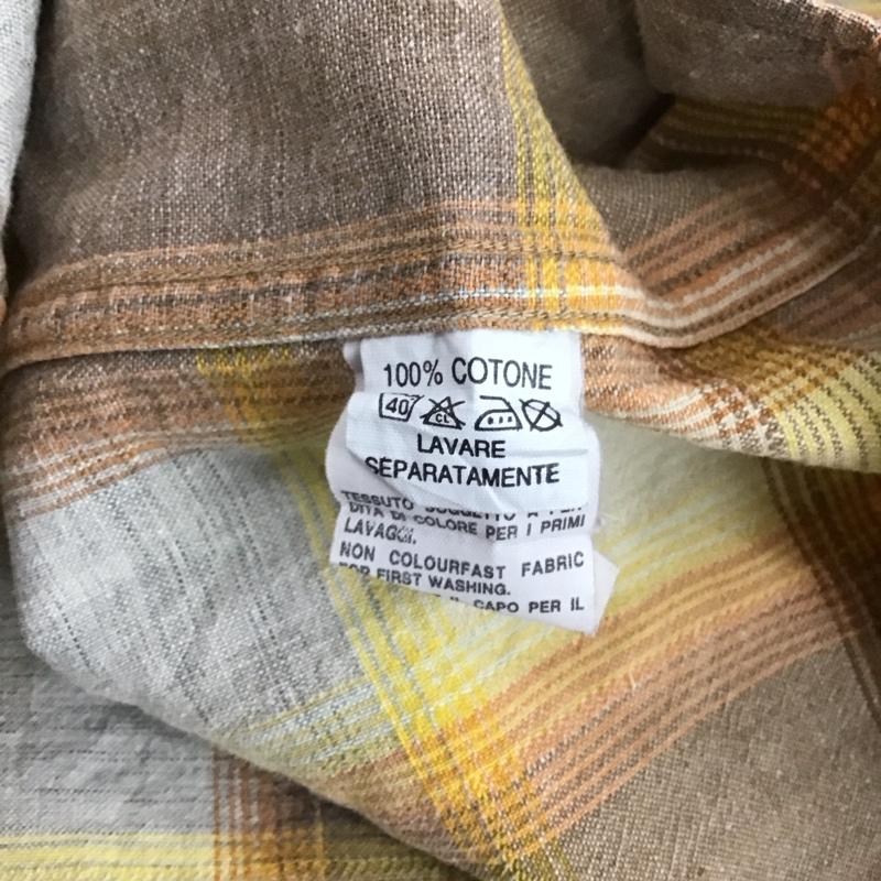 マルボロクラシックス MCS MARLBORO CLASSICS シャツ、ブラウス 長袖 ボタンダウン チェック M ロゴ、文字 マルチカラー / マルチカラー /  メンズ USED 古着 中古 10106806