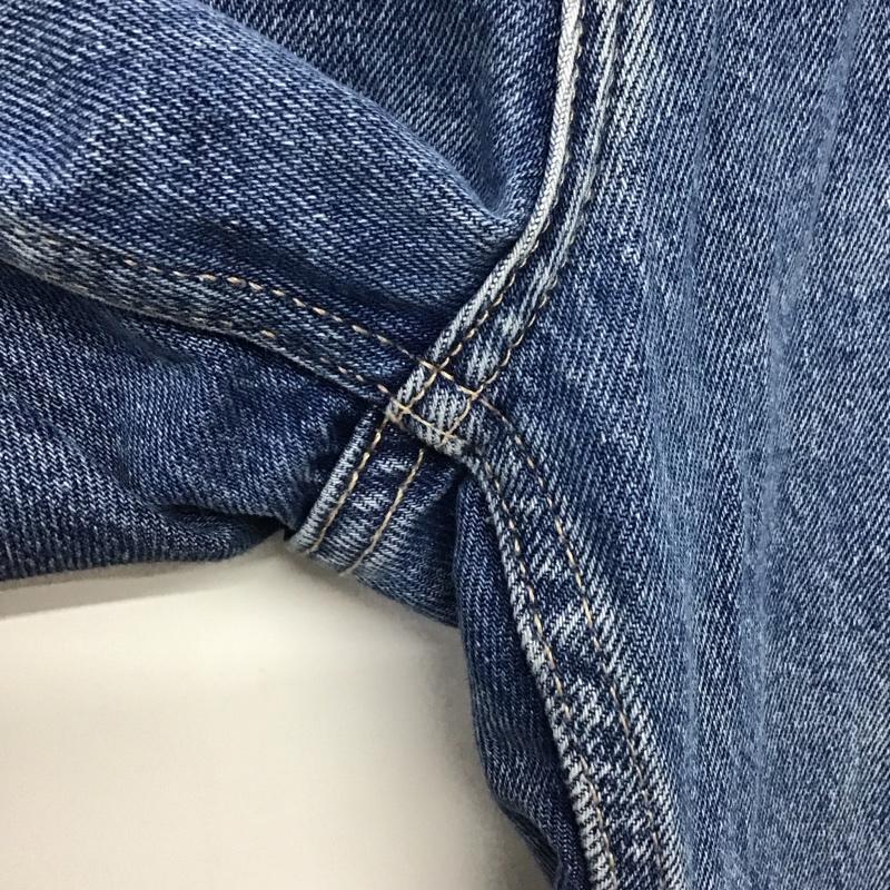 ザラ ZARA パンツ デニム、ジーンズ デニムパンツ ワイドパンツ カジュアルパンツ 40インチ 無地 インディゴ / インディゴ /  メンズ USED 古着 中古 10148530