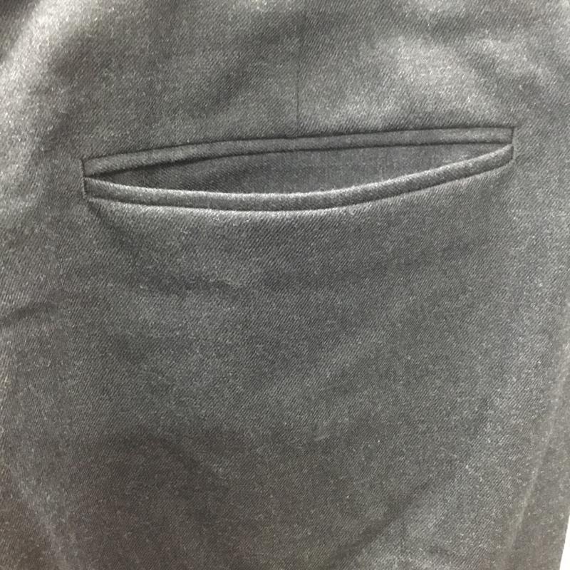 ブルックスブラザーズ BROOKS BROTHERS パンツ スラックス スラックスパンツ ワイドパンツ カジュアルパンツ センタータックパンツ 36 無地 黒 / ブラック /  メンズ USED 古着 中古 10122265