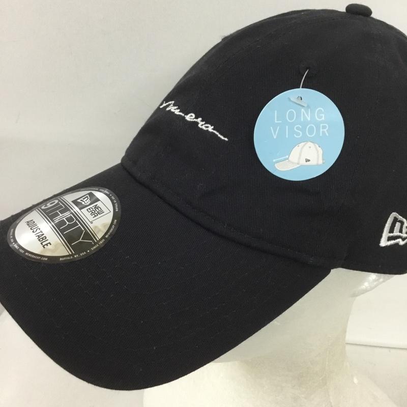 ニューエラ NEW ERA 帽子 キャップ 930LV OS ONSPOTZ別注 手書きロゴ ロングバイザー ロゴ、文字 紺 / ネイビー /  メンズ USED 古着 中古 10124618