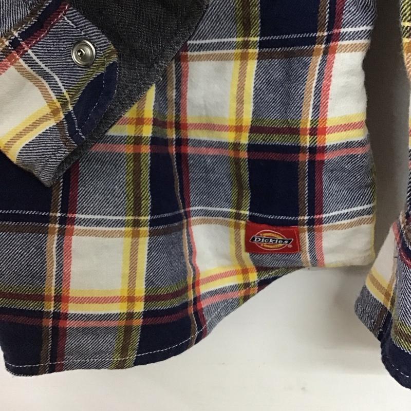 ディッキーズ Dickies シャツ、ブラウス 長袖 長袖シャツ チェックシャツ カラーシャツ M チェック マルチカラー / マルチカラー /  メンズ USED 古着 中古 10142624