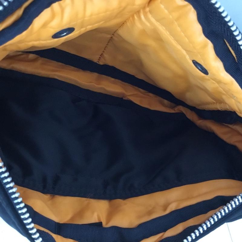 ポーター PORTER ウエストバッグ ウエストバッグ タンカー ヒップバッグ ボディバッグ ロゴ、文字 黒 / ブラック /  メンズ USED 古着 中古 10141662