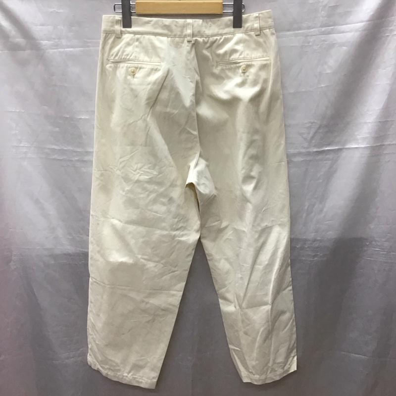 ノーティカ NAUTICA パンツ チノパン チノパン カジュアルパンツ ワイドパンツ ストレートパンツ M 無地 白 / ホワイト /  メンズ USED 古着 中古 10120492