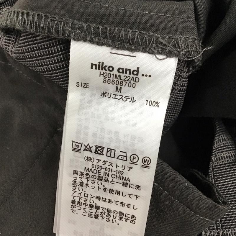 ニコアンド niko and... パンツ スラックス M チェック マルチカラー / マルチカラー /  レディース USED 古着 中古 10122237