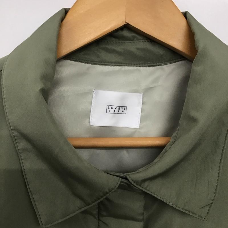 ローリーズファーム LOWRYS FARM ジャケット、上着 ジャケット、ブレザー コーチジャケット FREE 無地 カーキ / カーキ /  レディース USED 古着 中古 10142865