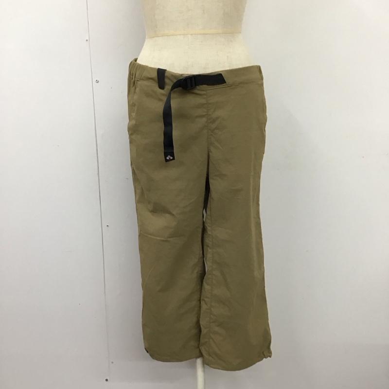 モンベル mont-bell ボトムス ボトムス 1105476 ストレッチO.D.ニッカ トレッキング用パンツ L ロゴ、文字 ベージュ / ベージュ /  レディース USED 古着 中古 10120414