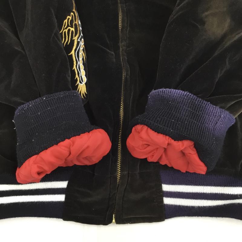 ユーズドクロージング used clothes ジャケット、上着 ジャケット、ブレザー Shoot One L 刺繍 黒 / ブラック /  メンズ USED 古着 中古 10138702