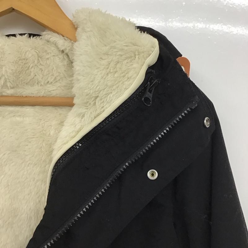 ビューティアンドユースユナイテッドアローズ BEAUTY&YOUTH UNITED ARROWS ジャケット、上着 ジャケット、ブレザー 1625-699-4297 ボアライナーマウンテンパーカー 無地 黒 / ブラック /  レディース USED 古着 中古 10149025