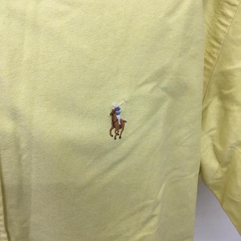 ラルフローレン RALPHLAUREN シャツ、ブラウス 半袖 HS-RL-SM0820 ボタンダウン L ワンポイント 黄 / イエロー /  メンズ USED 古着 中古 10106810