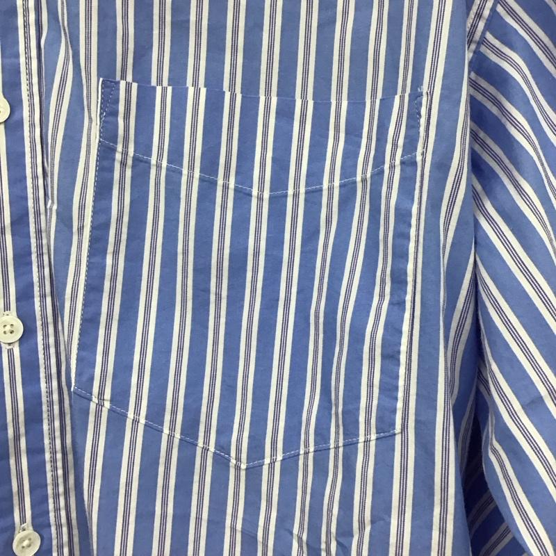 ニコアンド niko and... シャツ、ブラウス 長袖 H201MA23TO M ストライプ マルチカラー / マルチカラー /  メンズ USED 古着 中古 10129938