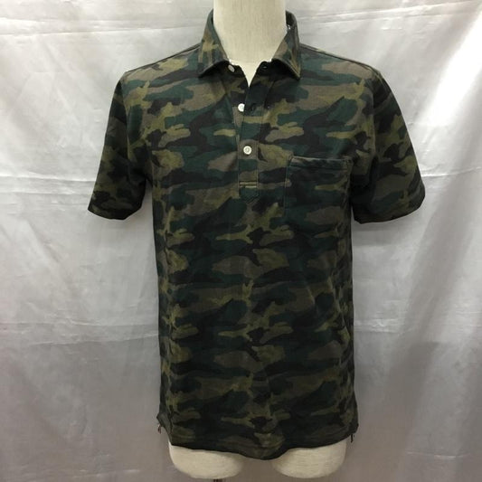 スリック SLICK ポロシャツ 半袖 半袖ポロシャツ カラーシャツ 半袖カットソー 1 カモフラージュ柄・迷彩 マルチカラー / マルチカラー /  メンズ USED 古着 中古 10115021