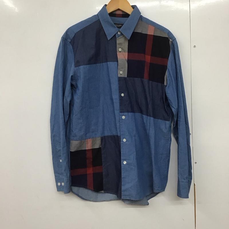ブラックレーベルクレストブリッジ BLACK LABEL CRESTBRIDGE シャツ、ブラウス 長袖 長袖シャツ チェックシャツ カラーシャツ M チェック マルチカラー / マルチカラー /  メンズ USED 古着 中古 10141028