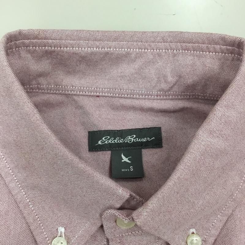 エディーバウアー Eddie Bauer シャツ、ブラウス 長袖 ボタンダウンシャツ S ロゴ、文字 マルチカラー / マルチカラー /  メンズ USED 古着 中古 10112749