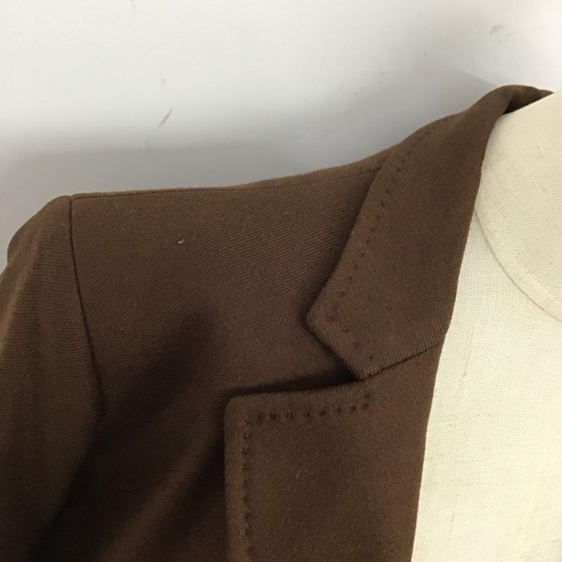 フェンディ FENDI コート コート一般 ロング丈 チェスターコート 42 無地 茶 / ブラウン /  レディース USED 古着 中古 10109450