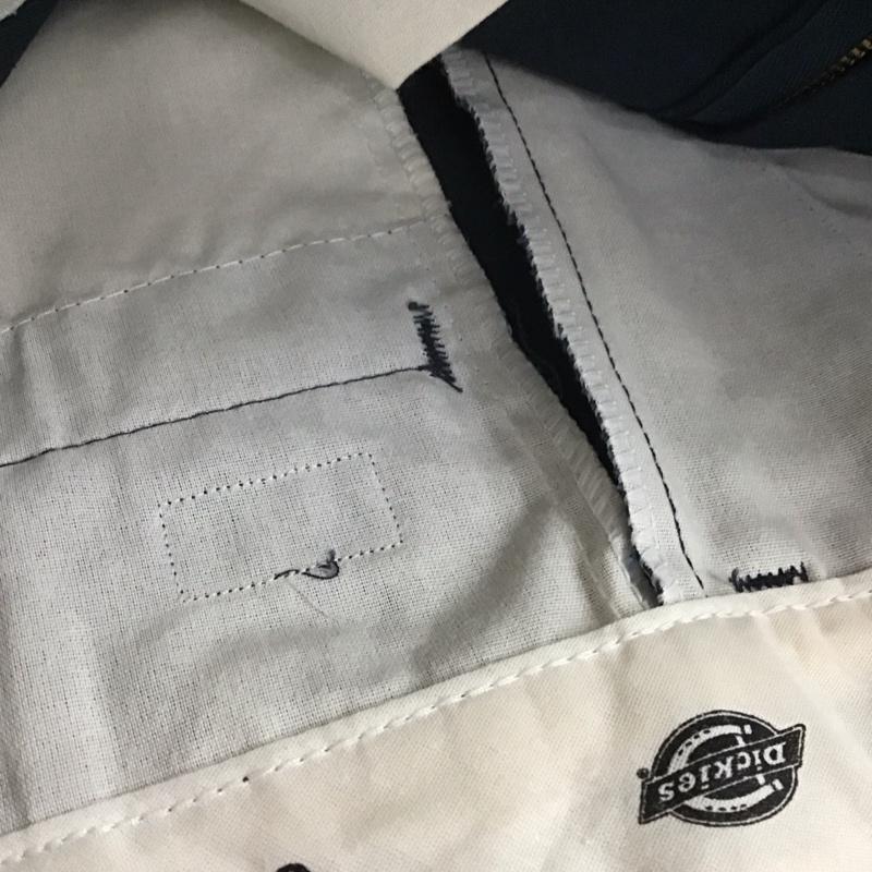 ディッキーズ Dickies パンツ ワークパンツ、ペインターパンツ ワークパンツ ワイドパンツ カジュアルパンツ 31インチ 無地 紺 / ネイビー /  メンズ USED 古着 中古 10145550
