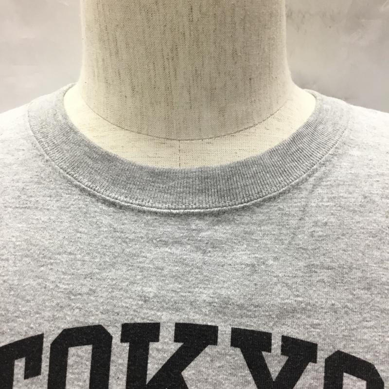 サンタスティック SANTASTIC! Tシャツ 半袖 半袖カットソー プリントTシャツ クルーネックカットソー M プリント 灰 / グレー /  メンズ USED 古着 中古 10122913