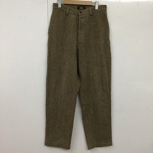 ダブルアールエル ラルフローレン RRL RALPH LAUREN パンツ スラックス スラックスパンツ ワイドパンツ カジュアルパンツ 90s 無地 茶 / ブラウン /  メンズ USED 古着 中古 10117665