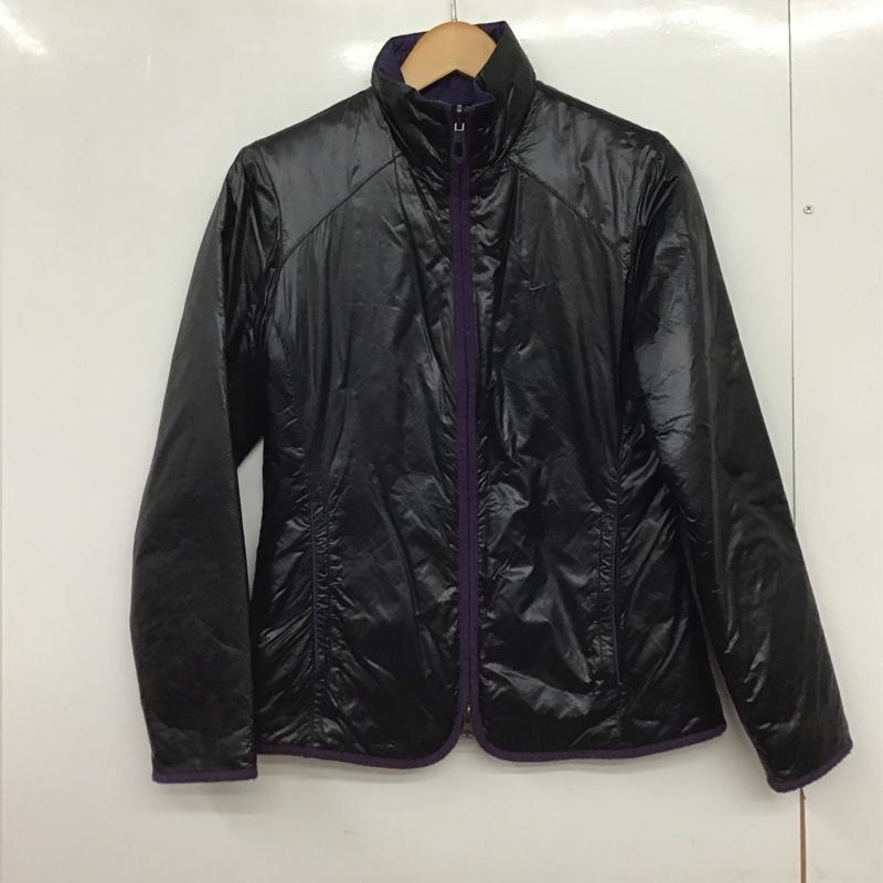 ナイキ NIKE ジャケット、上着 ジャンパー、ブルゾン リバーシブル M 無地 黒 / ブラック / X 紫 / パープル /  レディース USED 古着 中古 10147839