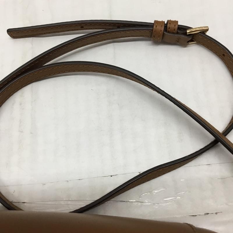 マイケルコース MICHAEL KORS ショルダーバッグ ショルダーバッグ 32F8GD5M2B フリンジ ロゴ 総柄 茶 / ブラウン / X オフホワイト / オフホワイト /  レディース USED 古着 中古 10112518