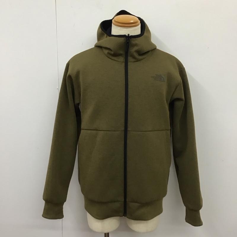 ザノースフェイス THE NORTH FACE ジャケット、上着 ジャンパー、ブルゾン NT62186 リバーシブルテックエアーフーディ ジップアップパーカー L ロゴ、文字 カーキ / カーキ / X 紺 / ネイビー /  メンズ USED 古着 中古 10112484
