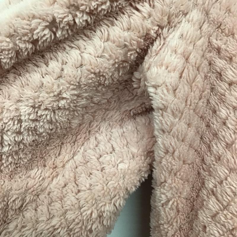 ピンクハウス PINK HOUSE シャツ、ブラウス 半袖 半袖フリースシャツ ビックカラー フロントボタン 無地 桃 / ピンク /  レディース USED 古着 中古 10142701