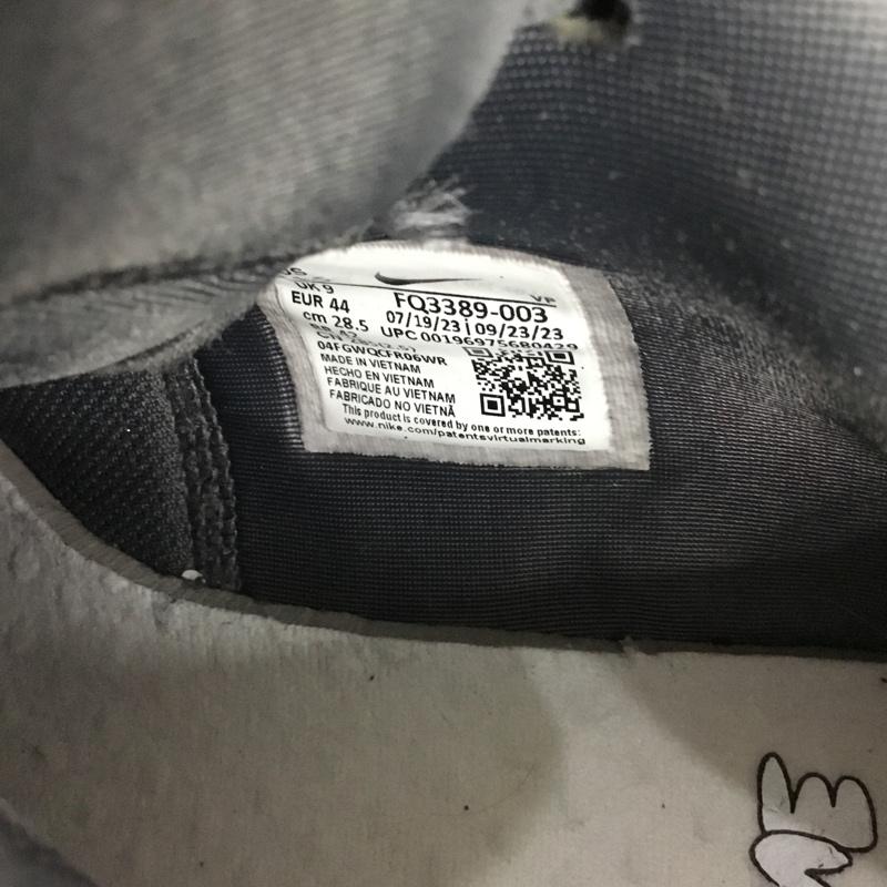 ナイキ NIKE スニーカー スニーカー FQ3389-003 WMNS SABRINA 1 EP 28.5cm 箱有 28.5cm ワンポイント 灰 / グレー /  メンズ USED 古着 中古 10131043