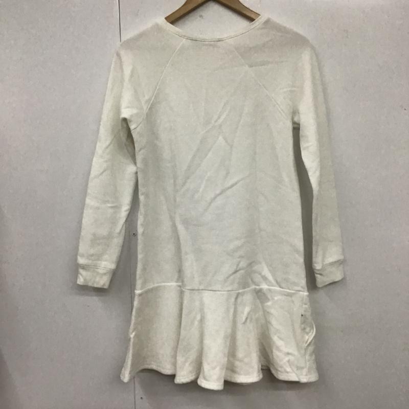 ポロラルフローレン POLO RALPH LAUREN ワンピース ミニスカート XL プリント 白 / ホワイト /  レディース USED 古着 中古 10106124