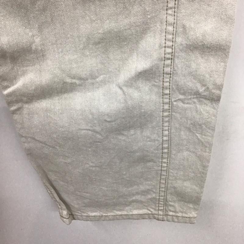 ジョンブル Johnbull パンツ デニム、ジーンズ デニムパンツ ストレートパンツ ワイドパンツ カジュアルパンツ L 無地 灰 / グレー /  メンズ USED 古着 中古 10114326