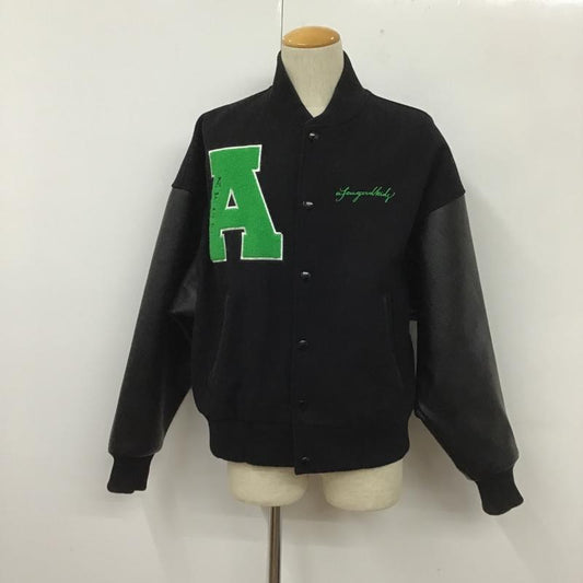 アフューグッドキッズ A FEW GOOD KIDS ジャケット、上着 ジャケット、ブレザー AFGK21a-02 スタジャン アウター カジュアルジャケット M ロゴ、文字 黒 / ブラック /  メンズ USED 古着 中古 10105556