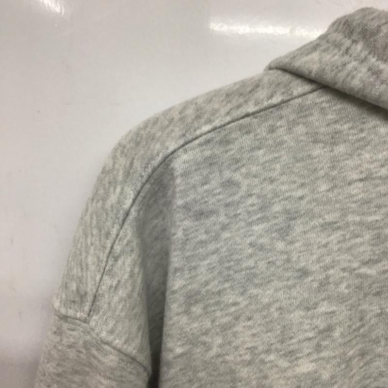 アディダス adidas パーカー 長袖 GN4776 無地 灰 / グレー /  レディース USED 古着 中古 10142117
