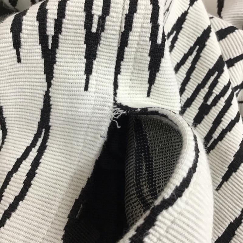 ザラ ZARA スカート ひざ丈スカート ひざ丈スカート タイトスカート ストレッチ スリット S プリント 白 / ホワイト /  レディース USED 古着 中古 10115954