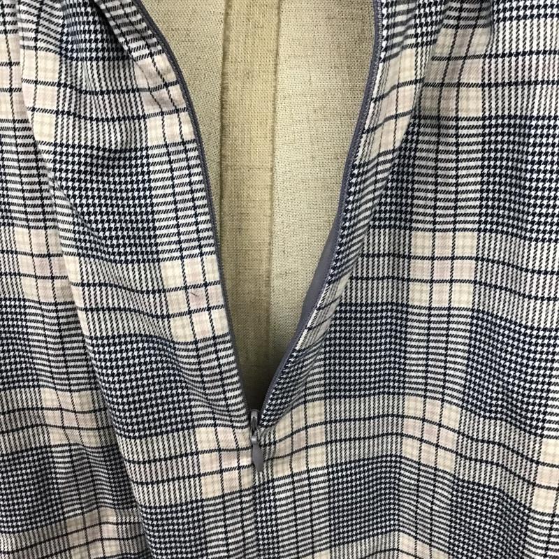 マジェスティックレゴン MAJESTIC LEGON ワンピース ミニスカート 長袖ワンピース チェックワンピース ミニスカート 編み上げミニスカート M チェック マルチカラー / マルチカラー /  レディース USED 古着 中古 10105852