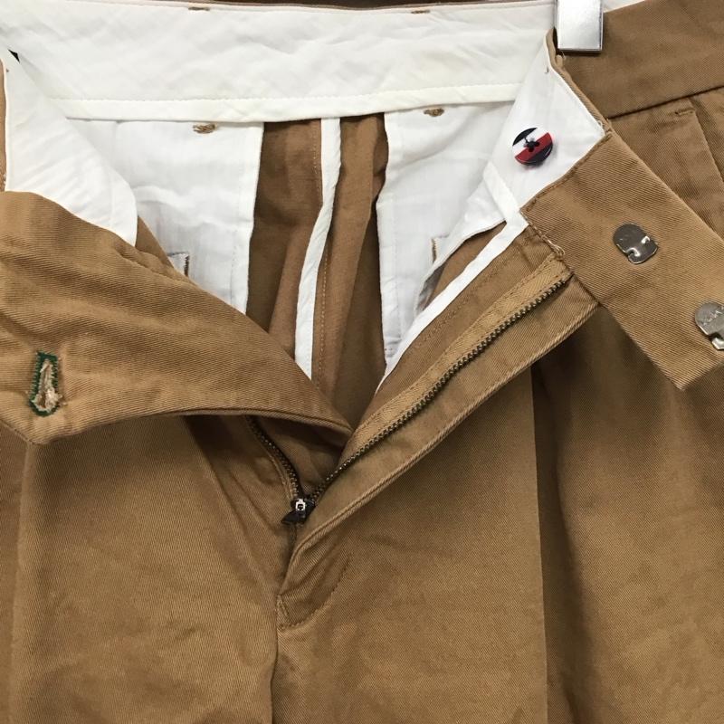 トミーヒルフィガー TOMMY HILFIGER パンツ チノパン チノパン ワイドパンツ カジュアルパンツ 32インチ 無地 茶 / ブラウン /  メンズ USED 古着 中古 10136635