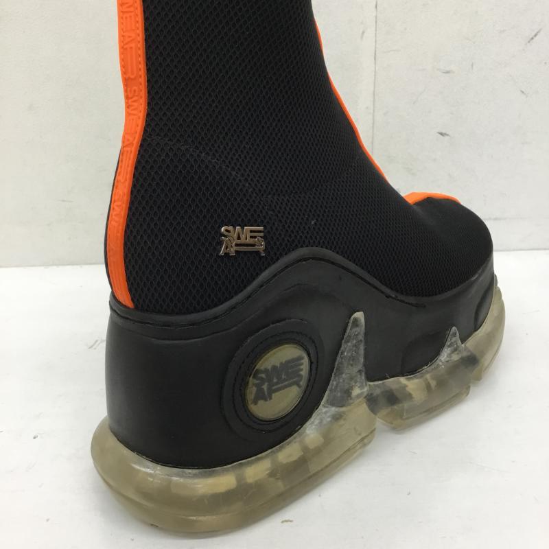スウェアロンドン SWEARLONDON スニーカー スニーカー US：7.5 ロゴ、文字 黒 / ブラック /  レディース USED 古着 中古 10150956