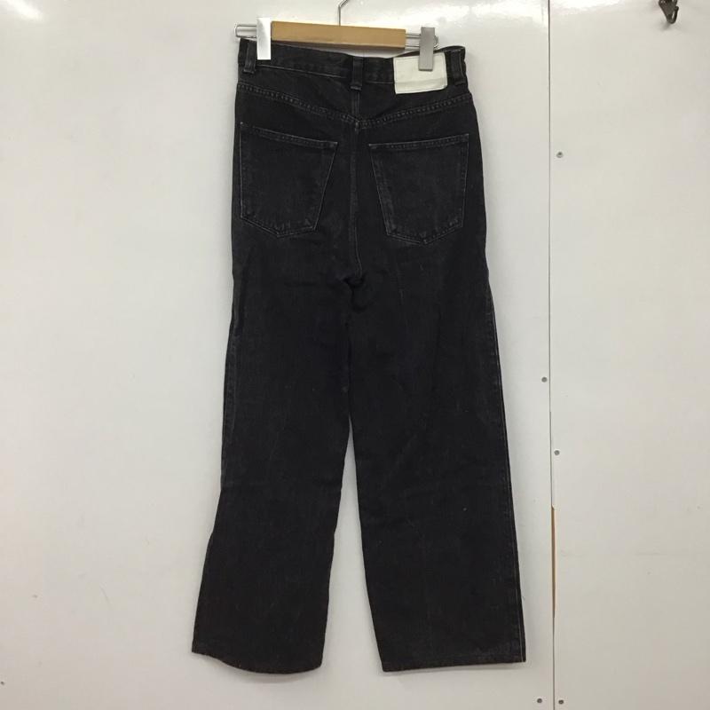 マカフィー MACPHEE パンツ デニム、ジーンズ 34 無地 黒 / ブラック /  レディース USED 古着 中古 10131991