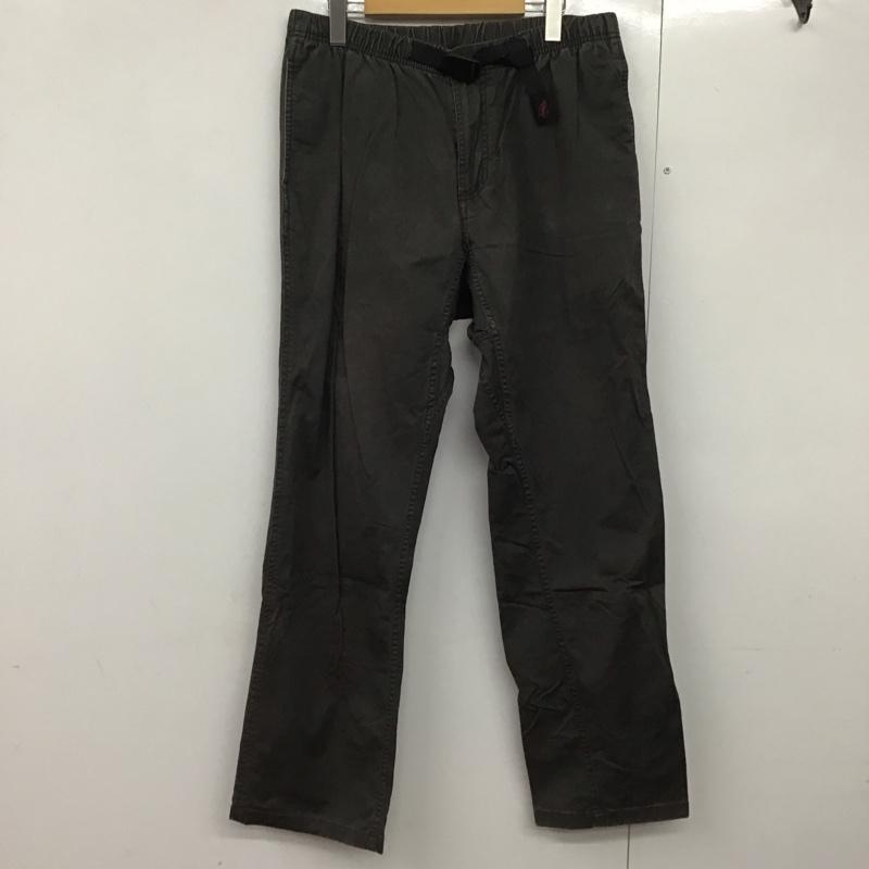 グラミチ GRAMICCI パンツ ワークパンツ、ペインターパンツ 0816-fdj ストレッチニューナローパンツ ワークパンツ XL ロゴ、文字 黒 / ブラック /  メンズ USED 古着 中古 10142379
