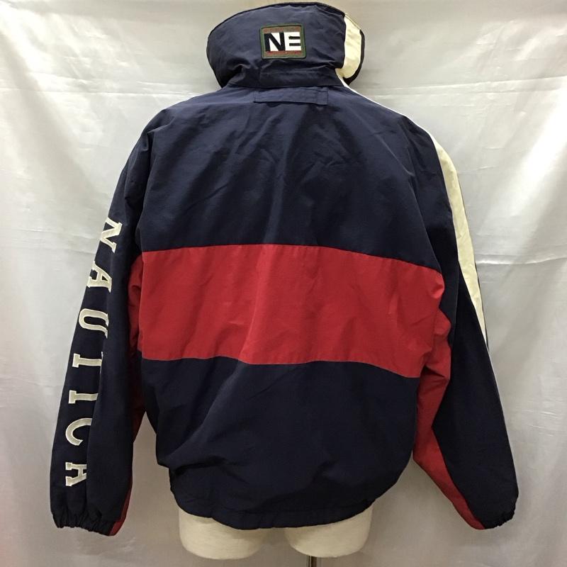 ノーティカ NAUTICA ジャケット、上着 ジャンパー、ブルゾン リバーシブル M 無地 紺 / ネイビー / X 赤 / レッド / X カーキ / カーキ /  メンズ USED 古着 中古 10122094