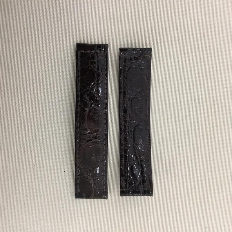 カルティエ Cartier ファッション小物 ファッション小物 腕時計ベルト 18金 ロゴ、文字 黒 / ブラック / X 茶 / ブラウン /  メンズ USED 古着 中古 10148388